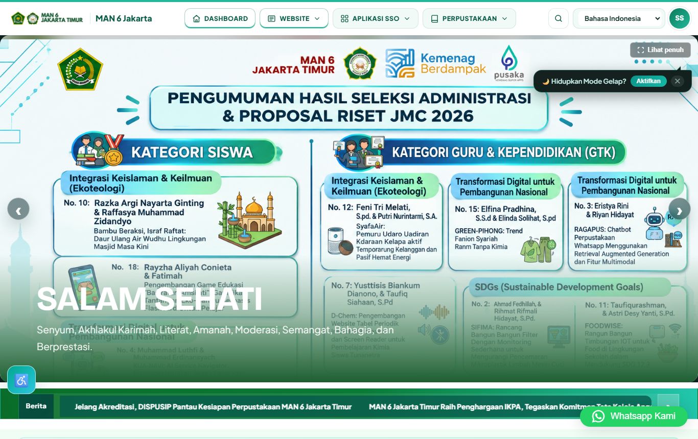Website utama