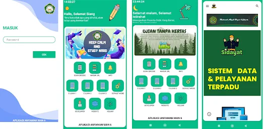 Tangkapan layar Exam MAN 6 Jakarta Timur 1